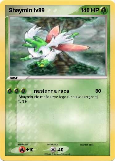 Pokemon Shaymin lv89