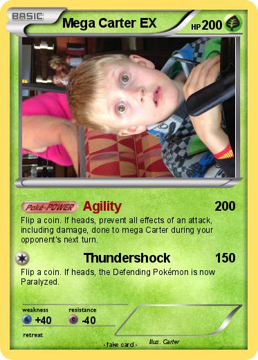 Pokemon Mega Carter EX