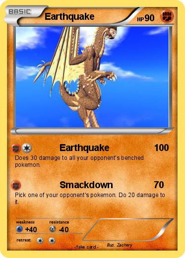 Pokemon Earthquake