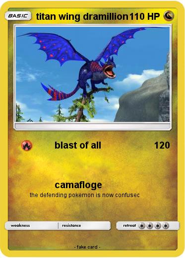Pokemon titan wing dramillion