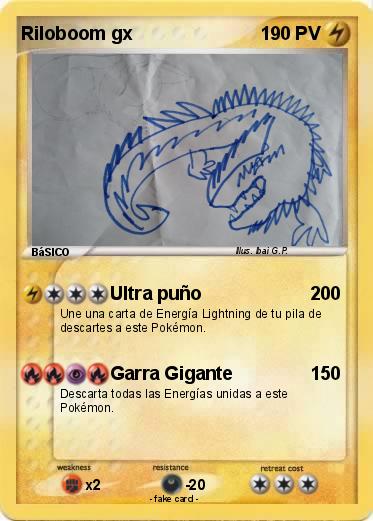 Pokemon Riloboom gx