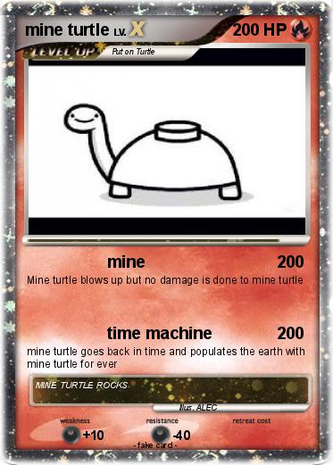 Pokemon mine turtle