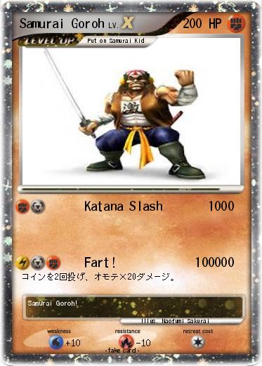 Pokemon Samurai Goroh