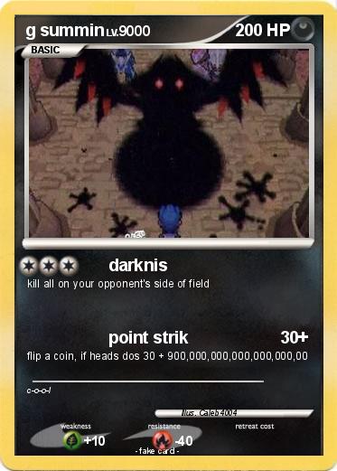 Pokemon g summin