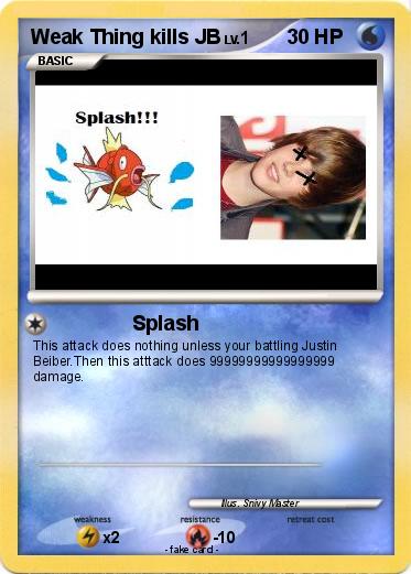 Pokemon Weak Thing kills JB