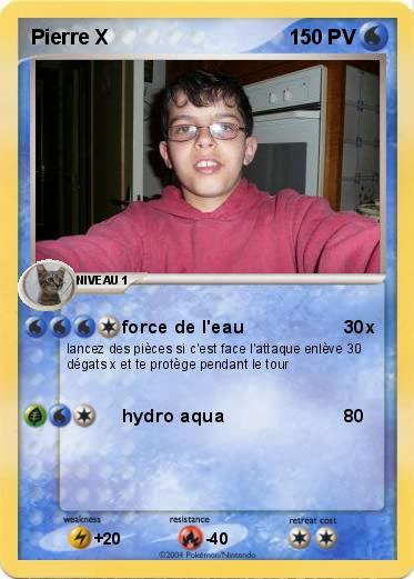 Pokemon Pierre X