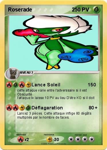 Pokemon Roserade                           2