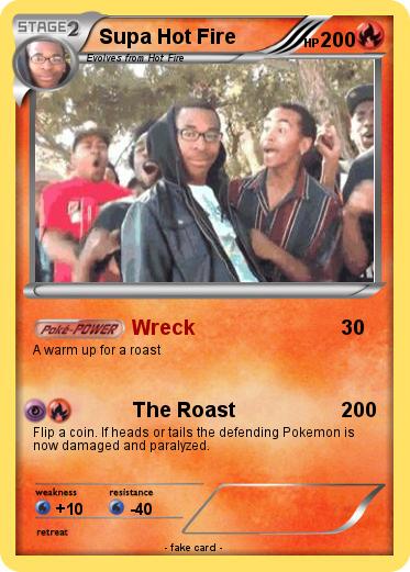 Pokemon Supa Hot Fire