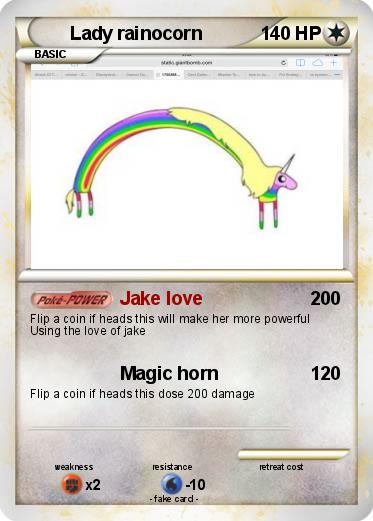 Pokemon Lady rainocorn