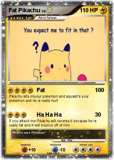 Pokemon Fat Pikachu