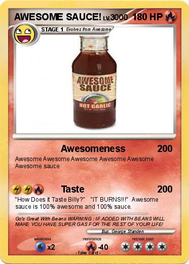 Pokemon AWESOME SAUCE!