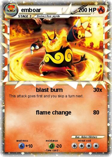 Pokemon emboar