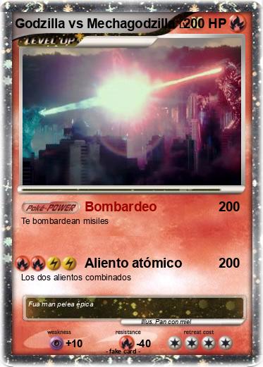 Pokemon Godzilla vs Mechagodzilla