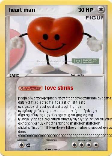 Pokemon heart man