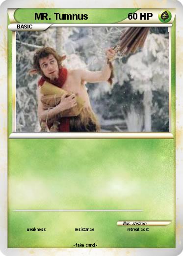 Pokemon MR. Tumnus