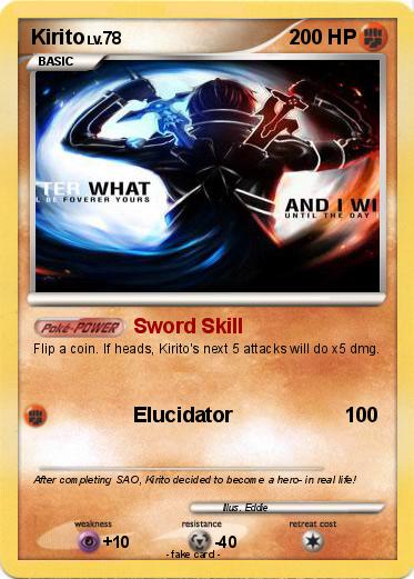 Pokemon Kirito