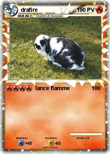 Pokemon drafire