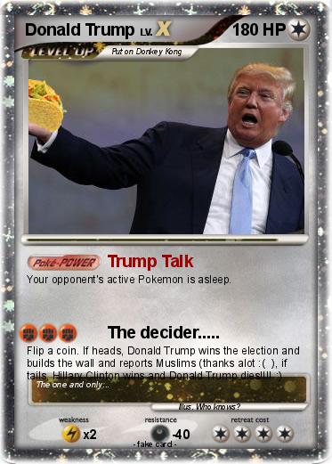 Pokemon Donald Trump