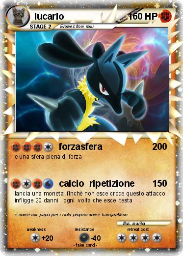 Pokemon lucario