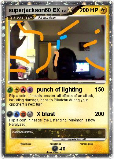 Pokemon superjackson60 EX