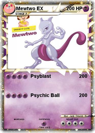 Pokemon Mewtwo EX