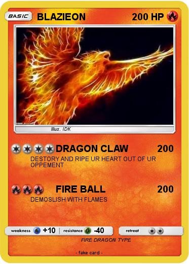 Pokemon BLAZIEON