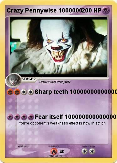 Pokemon Crazy Pennywise 1000000