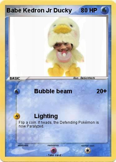 Pokemon Babe Kedron Jr Ducky