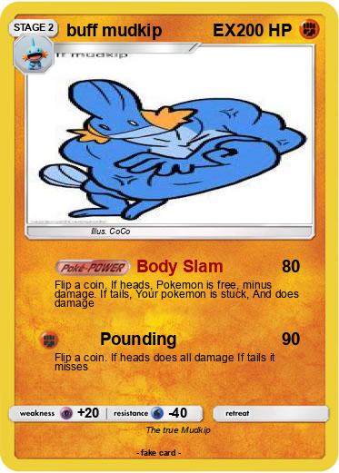 Pokemon buff mudkip           EX