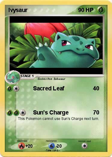 Pokemon Ivysaur