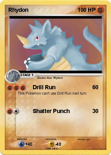 Pokemon Rhydon