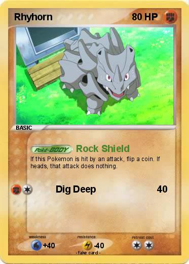 Pokemon Rhyhorn