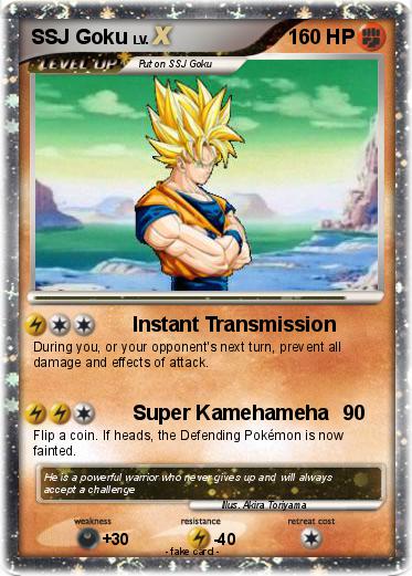 Pokemon SSJ Goku