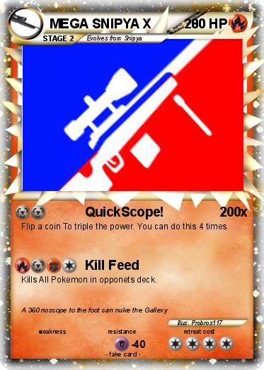 Pokemon MEGA SNIPYA X           80