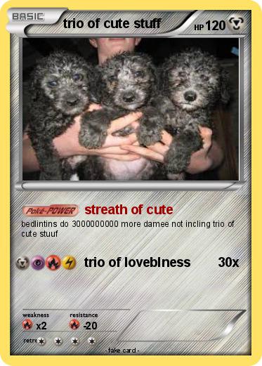 Pokemon trio of cute stuff