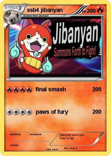Pokemon ssb4 jibanyan
