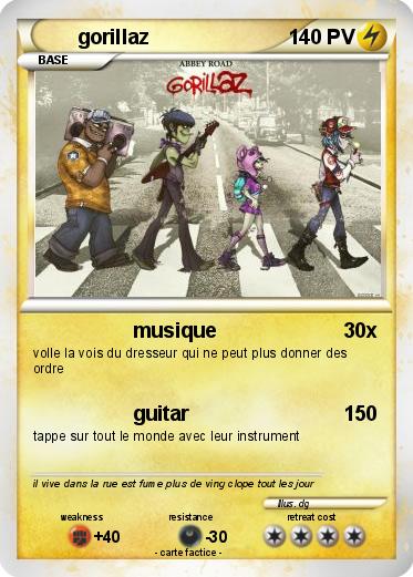 Pokemon gorillaz