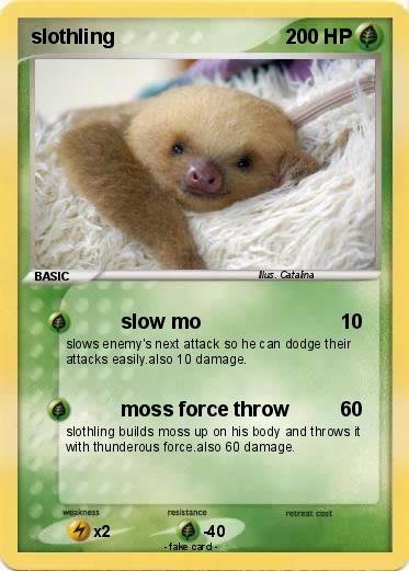 Pokemon slothling