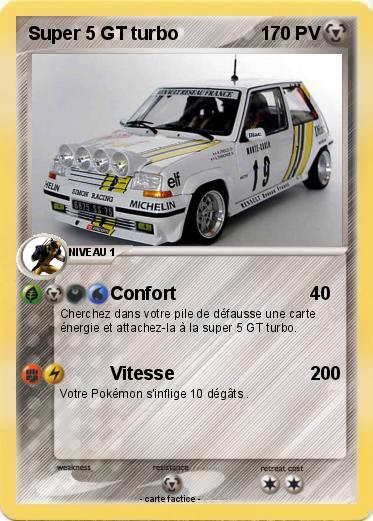 Pokemon Super 5 GT turbo