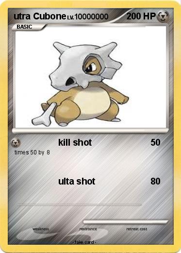 Pokemon utra Cubone