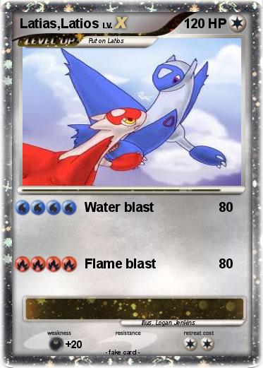 Pokemon Latias,Latios