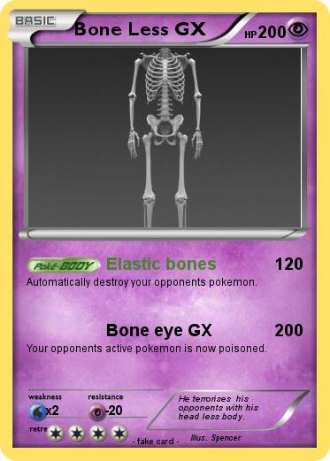 Pokemon Bone Less GX