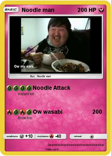 Pokemon Noodle man