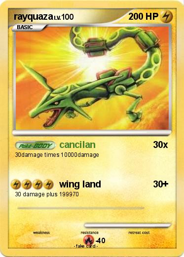 Pokemon rayquaza