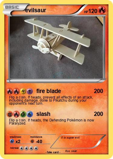 Pokemon evilsaur