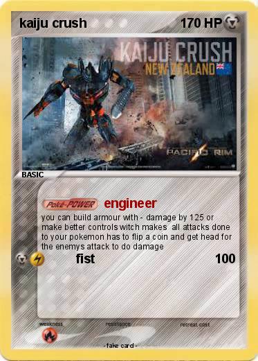 Pokemon kaiju crush
