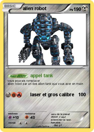 Pokemon alien robot