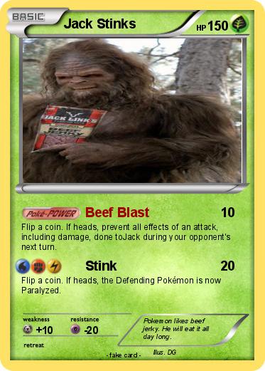 Pokemon Jack Stinks