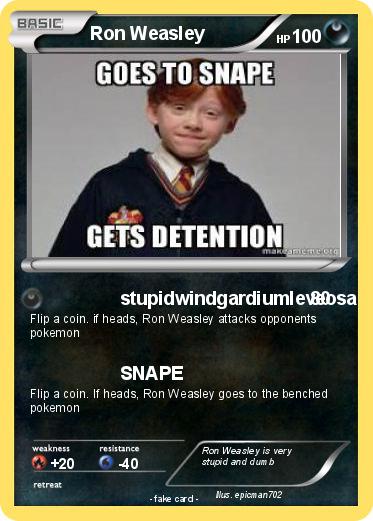 Pokemon Ron Weasley