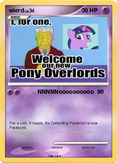 Pokemon wierd